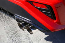 Load image into Gallery viewer, RMK Designs 22+ Subaru WRX Carbon Fiber Exhaust Finisher - Gloss Finish Remark
