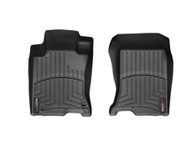 Load image into Gallery viewer, WeatherTech 10+ Honda Crosstour Front FloorLiner - Black | 442881
