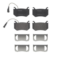 Brembo 18-20 Alfa Romeo Giulia/ Alfa Romeo Stelvio Rear Low-Met Brake Pad | P23184