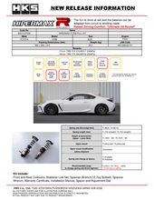 Load image into Gallery viewer, HKS Hipermax R ZN8 Full Kit | 80310-AT006
