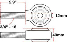 Load image into Gallery viewer, SPC Performance XAXIS Rod End Ball Joint Ball Joints SPC Performance
