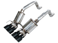 AWE Tuning 05-07 C6 Chevrolet Corvette 6.0L Touring Edition Axleback Exhaust w/ Diamond Black Tips | 3015-43660