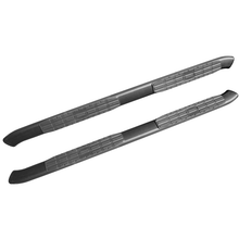 Load image into Gallery viewer, Fishbone Offroad 07-18 Chevrolet Silverado 1500/2500/3500 Double Cab Oval Side Steps -Black Textured Fishbone Offroad
