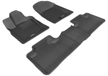 Load image into Gallery viewer, 3D MAXpider 2011-2013 Jeep Grand Cherokee Kagu 1st &amp; 2nd Row Floormats - Black | L1JP00401509
