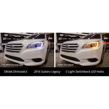 Load image into Gallery viewer, Diode Dynamics 15-17 Subaru Legacy/Outback C-Light Switchback LED Halos | DD2220
