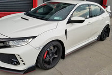 Load image into Gallery viewer, Rally Armor 17-22 Honda Civic Type R Black UR Mud Flap w/Blue Logo Mud Flaps Rally Armor   
