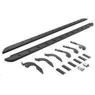 Go Rhino 05-22 Toyota Tacoma DC 4DR RB10 Slim Running Boards Kit (Incl. Brackets) - Tex. Blk | 63442987SPC