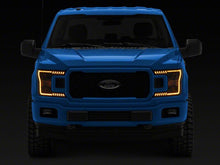 Load image into Gallery viewer, Raxiom 18-20 Ford F-150 LED Halo Surround Headlights with Amber DRL- Black Housing- Clear Lens | T583568
