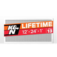 K&N HVAC Filter 12 X 24 X 1 Merv 13 | HVC-13-11224