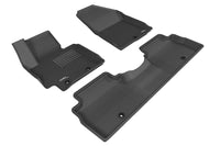 3D MAXpider 2014-2019 Kia Soul Kagu 1st & 2nd Row Floormats - Black | L1KA02001509