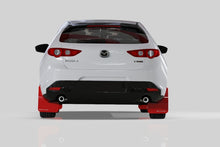 Load image into Gallery viewer, Rally Armor 19-24 Mazda3 Hatchback Black UR Mud Flap w/White Logo Mud Flaps Rally Armor   
