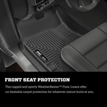 Load image into Gallery viewer, Husky Liners 10 Dodge Ram 2500/3500 Ext Cab WeatherBeater Black 2nd Seat Floor Liners
