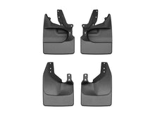 Load image into Gallery viewer, WeatherTech 21-25 Ford Bronco Bumper Style 1 Front &amp; Rear Mudflaps - Black | 110189-120140
