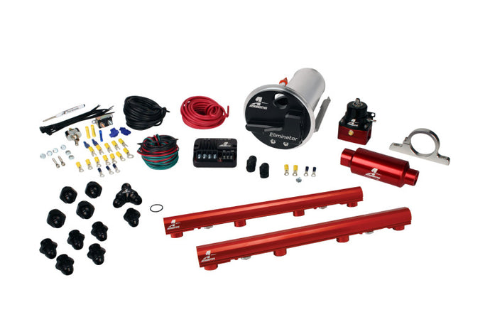 Aeromotive 07-12 Ford Mustang Shelby GT500 4.6L Stealth Eliminator Fuel System (18683/14116/16306) Fuel Systems Aeromotive