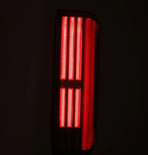 Load image into Gallery viewer, AlphaRex 22-24 Toyota Tundra NOVA-Series Prismatic LED Tail Lights - Black/Red AlphaRex
