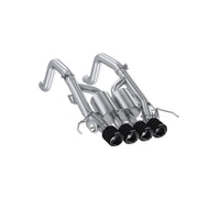 MBRP 14-19 Corvette 6.2L (NPP Models Only) T304SS 3in Cat-Back Dual Split w/ Quad Carbon Fiber Tips w/ FREE SHIPPING | S70073CF