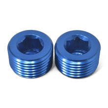 Load image into Gallery viewer, Russell Performance 1/4in Allen Socket Pipe Plug (Blue) Russell
