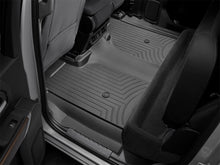 Load image into Gallery viewer, WeatherTech 19-23 Chevrolet Silverado 1500 Crew Cab (1st Row Bench Seats) Rear FloorLiner - Black
