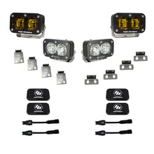 Load image into Gallery viewer, Baja Designs 21+ Ford Raptor/Bronco S2 SAE Pro Fog Pocket Light Kit
