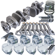 Load image into Gallery viewer, Eagle Chevy 350 1Pc 3.750in Crank 5.700in I-Beam Rods 4.000in Pistons 153 Tooth FP Balanced Assembly Eagle
