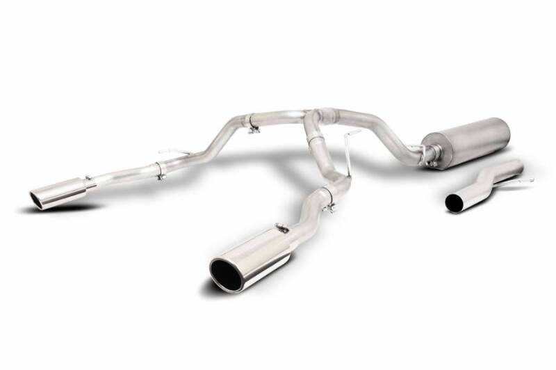 Gibson 21-22 GMC Yukon XL 1500/ Suburban 1500 5.3L 2/4wd Cat-Back Dual Split Exhaust Catback Gibson   