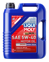 Load image into Gallery viewer, LIQUI MOLY 5L Diesel High Tech Motor Oil 5W40 - Comes in a Case of 4 Units | 2022
