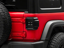 Load image into Gallery viewer, Raxiom 18-23 Jeep Wrangler JL Axial Series Linear LED Tail Lights- Blk Housing (Smoked Lens) Tail Lights Raxiom
