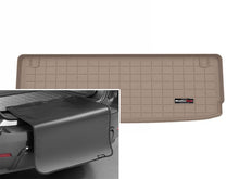 Load image into Gallery viewer, WeatherTech 25-26 Infiniti QX80 Behind 3rd Row Cargo Liner w/Bumper Protector - Tan | 411812SK
