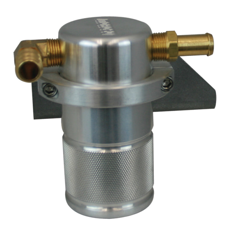 Moroso 10-14 Volkswagen Golf/Jetta 2.0T Air/Oil Separator Catch Can - Billet Aluminum Moroso