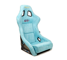 Load image into Gallery viewer, NRG FRP Bucket Seat ULTRA Edition W/ Grey Pearlized Back / Teal Microfiber Material - Large | FRP-302TL-ULTRA
