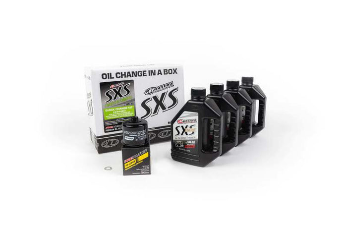 Maxima SXS Kawasaki Teryz KRX Quick Change Kit 5W-40 Oil Maintenance Kits Maxima   