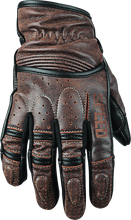 Load image into Gallery viewer, Speed and Strength Rust and Redemption Leather Gloves Brown - Small Speed and Strength
