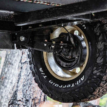 Load image into Gallery viewer, Timbren 2000lb HD Axle-Less Trailer Suspension w/ 4in Lift Spindle &amp; Brake Flange | ASR2KHDS04
