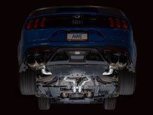 Load image into Gallery viewer, AWE Tuning 21-23 Ford Mustang Mach 1 SwitchPath Cat Back Exhaust w/ Quad Diamond Black Tips
