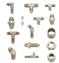 Load image into Gallery viewer, Fragola -16AN x 1 NPT 45 Degree Adapter - Steel Fittings Fragola
