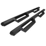 Westin/HDX 07-18 Chevy/GMC Silv/Sierra 15/25/3500 Ext/Dbl Drop Nerf Step Bars - Textured Black Westin