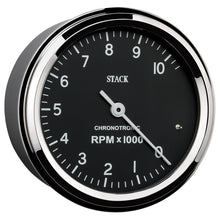 Load image into Gallery viewer, AutoMeter Gauges Autometer Chronocentric Tachometer - 80mm Blk - 0-10K RPM
