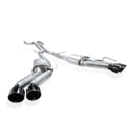 Stainless Works 22-25 Cadillac CT5-V Blackwing Catback Exhaust - Black Chrome Tips | CT5V22CB-BC