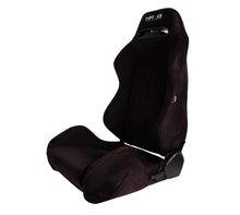 Load image into Gallery viewer, NRG Sport Seats (Pair) Type-R Suede w/NRG Logo - Black w/Red Stitching | RSC-220L/R
