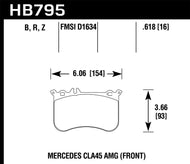 Hawk 14-17 Mercedes-Benz CLA 45 AMG/15-17 Mercedes-Benz GLA 45 AMG HPS 5.0 Front Brake Pads Brake Pads - Performance Hawk Performance   