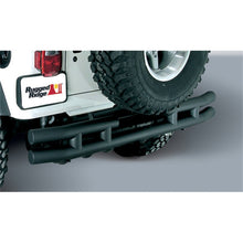 Load image into Gallery viewer, Rugged Ridge 3in Double Tube Rear Bumper 87-06 Jeep Wrangler Rugged Ridge
