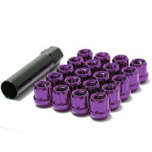 Load image into Gallery viewer, Wheel Mate Muteki Open End Lug Nuts - Purple 12x1.50
