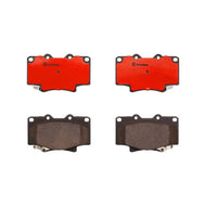 Brembo 2000 Toyota 4Runner Front NAO Brake Pad | P83025N