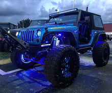 Load image into Gallery viewer, Oracle Bluetooth + RF Underbody Rock Light Kit - 4 PCS - ColorSHIFT ORACLE Lighting
