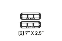 Load image into Gallery viewer, DV8 Offroad Universal Molle Panels - 7" x 2.5" PAIR
