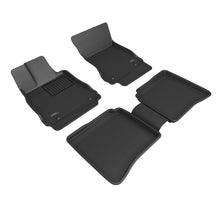 Load image into Gallery viewer, 3D MAXpider 2007-2013 Mercedes-Benz S-Class W221 Kagu 1st &amp; 2nd Row Floormats - Black | L1MB00601509
