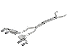 Load image into Gallery viewer, Borla 17-18 Chevrolet Camaro ZL1 6.2L V8 Atak Catback Exhaust w/ Dual Mode Valves CF Black Anod Catback Borla
