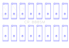 Load image into Gallery viewer, King Engine Bearings Toyota 1Uz-Fe/2Uz-Fe/3Uz-Fe (Size +0.50mm) Connecting Rod Bearing Set King Engine Bearings
