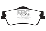 EBC 11+ Chevrolet Caprice 3.6 Ultimax2 Rear Brake Pads Brake Pads - OE EBC   