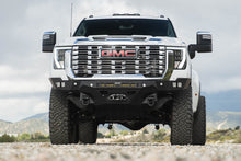 Load image into Gallery viewer, DV8 Offroad 24-26 GMC Sierra 2500/3500 Spec Series Front Bumper w/ Winch
